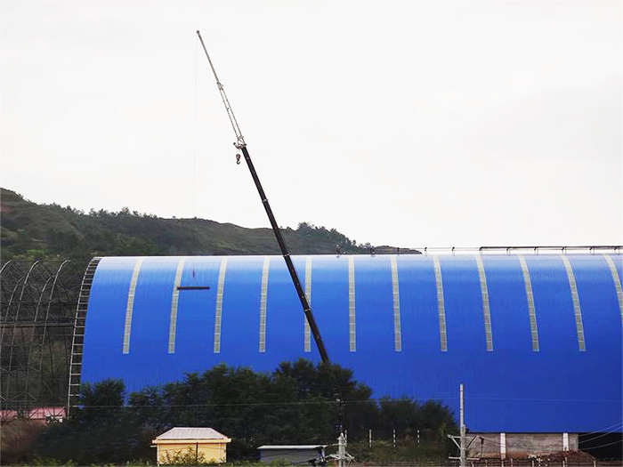 温岭煤棚网架工程